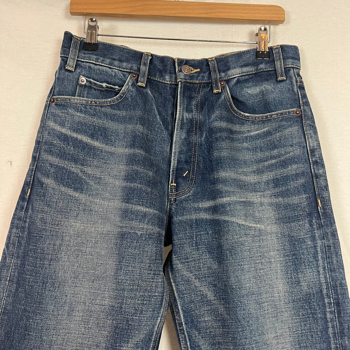 Celine £890 Mid Wash Straight Leg Jeans S