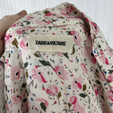 Zadig & Voltaire Floral Print Tink Crinkle Dress XS