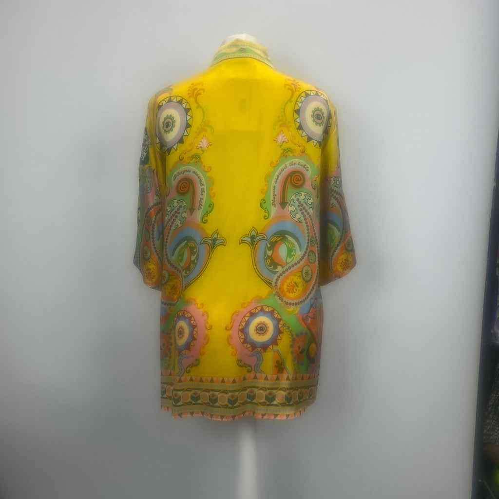 Anna Mason White Raspberry Print Cotton Dress S – Shonamac.com