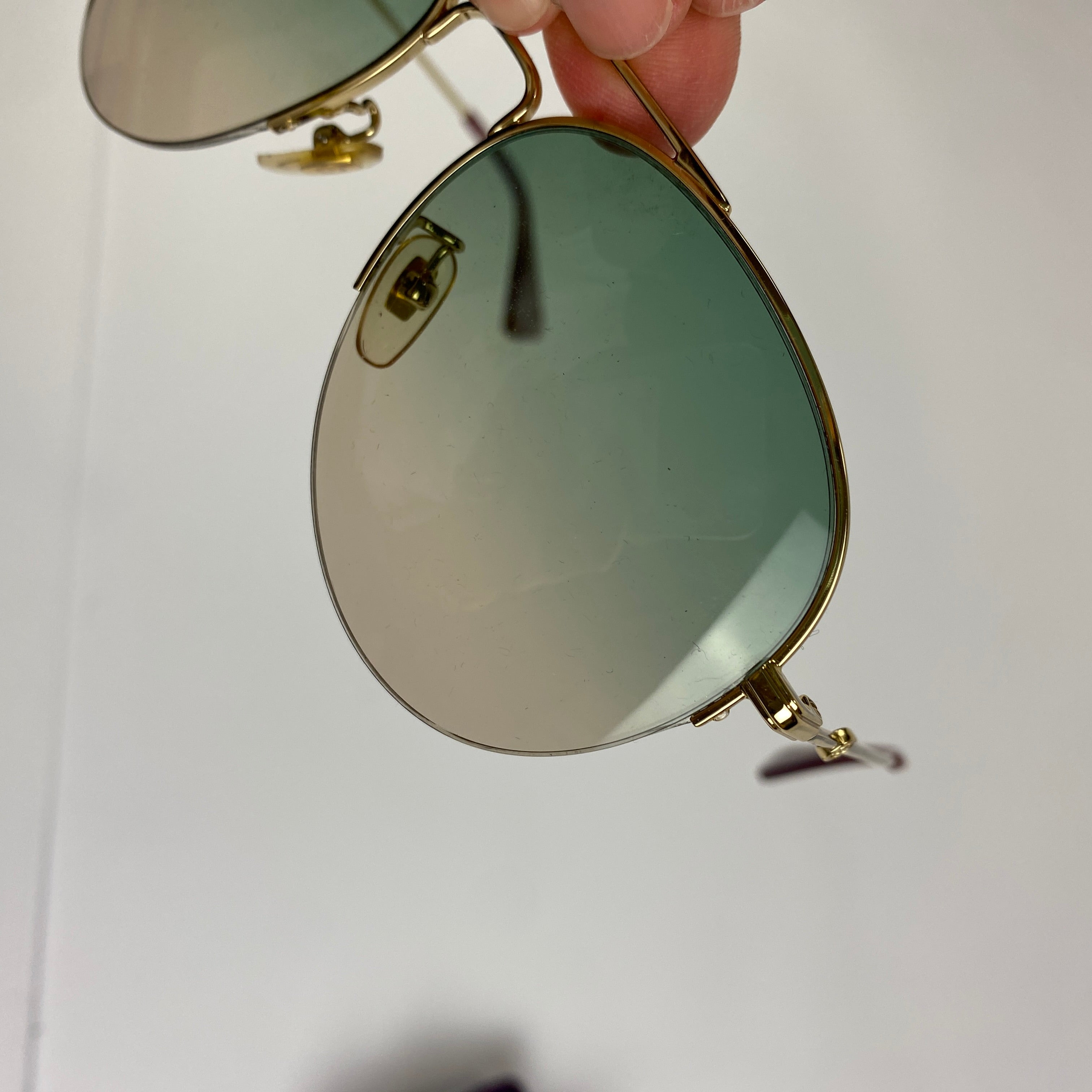 Gucci Gold Aviator GG0107S Sunglasses