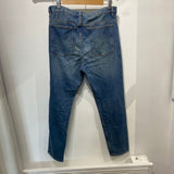 Isabel Marant Vintaged Denim Tapered Niaj Jeans XS