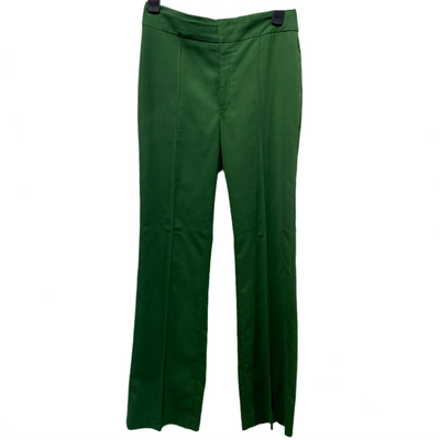 Isabel Marant £495 Emerald Green Sorokia Straight Pants XS