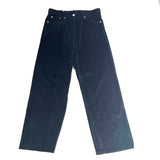 Dries Van Noten Brand New Black Jumbo Cord Jeans 29