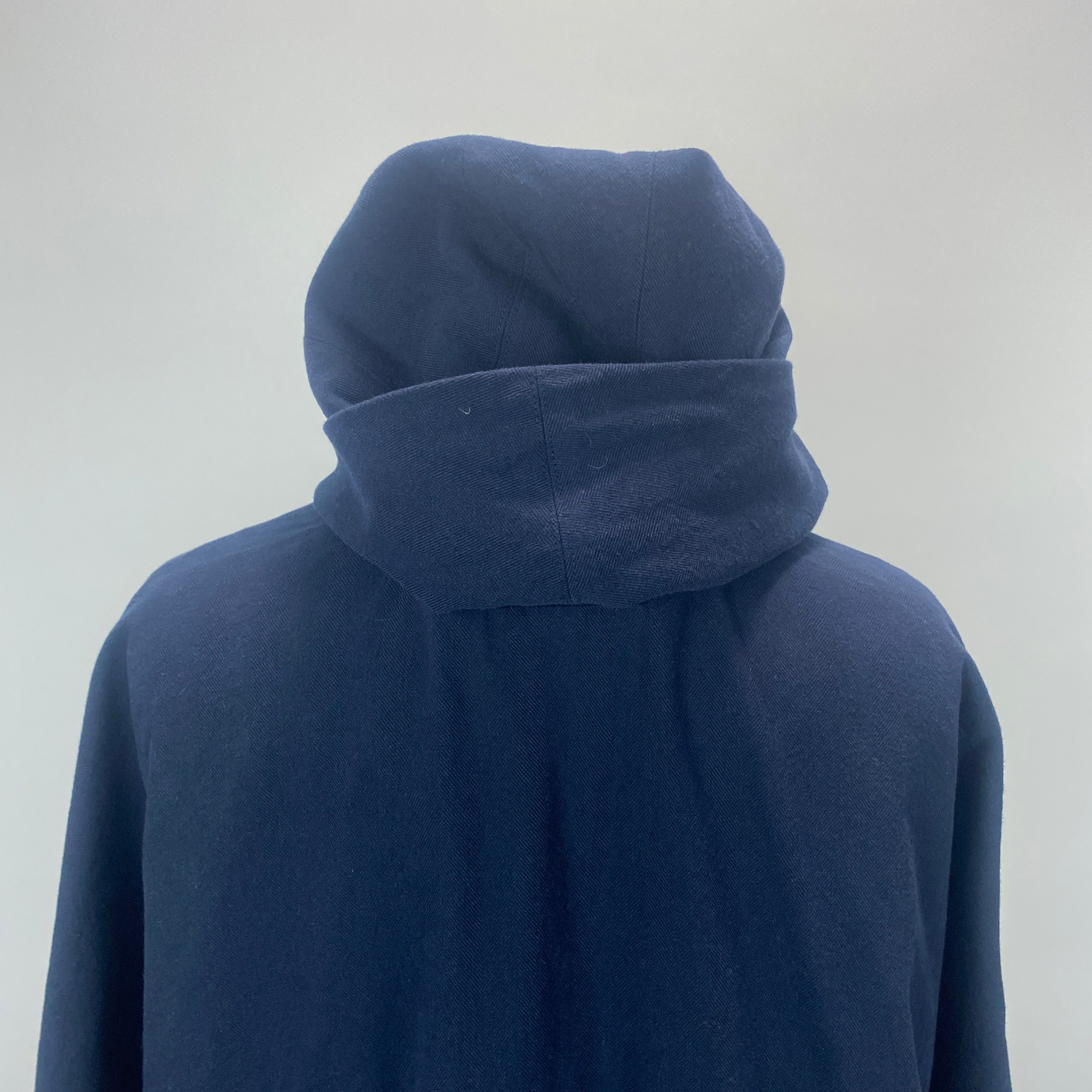 Raey £695 Navy Cotton & Wool Oversized Parka M/L/XL/XXL