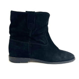 Isabel Marant Etoile £595 Black Suede Susee Ankle Boots 39