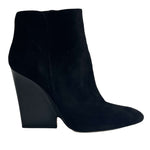 Jimmy Choo Black Suede Wedge Heel Ankle Boots 39