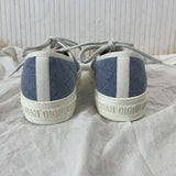 Christian Dior Brand New £890 Denim Walk'n'Dior Cannage Trainers 38