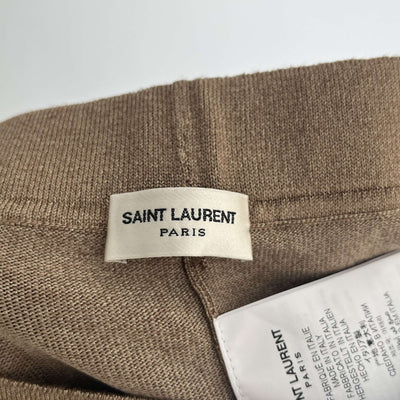 Saint Laurent New Gold Knit Ski Pants XS