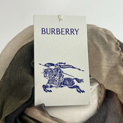 Burberry Brand New £800 Superfine Cashmere Ombre Scarf