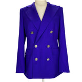 Ralph Lauren Purple Label £2740 Violet Cashmere Camden Blazer XS