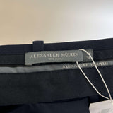Alexander McQueen Brand New Navy Crepe Pants M