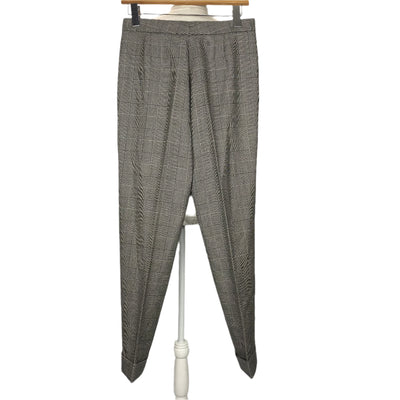 Ralph Lauren Purple Label  Monochrome POW Check Pants XXS