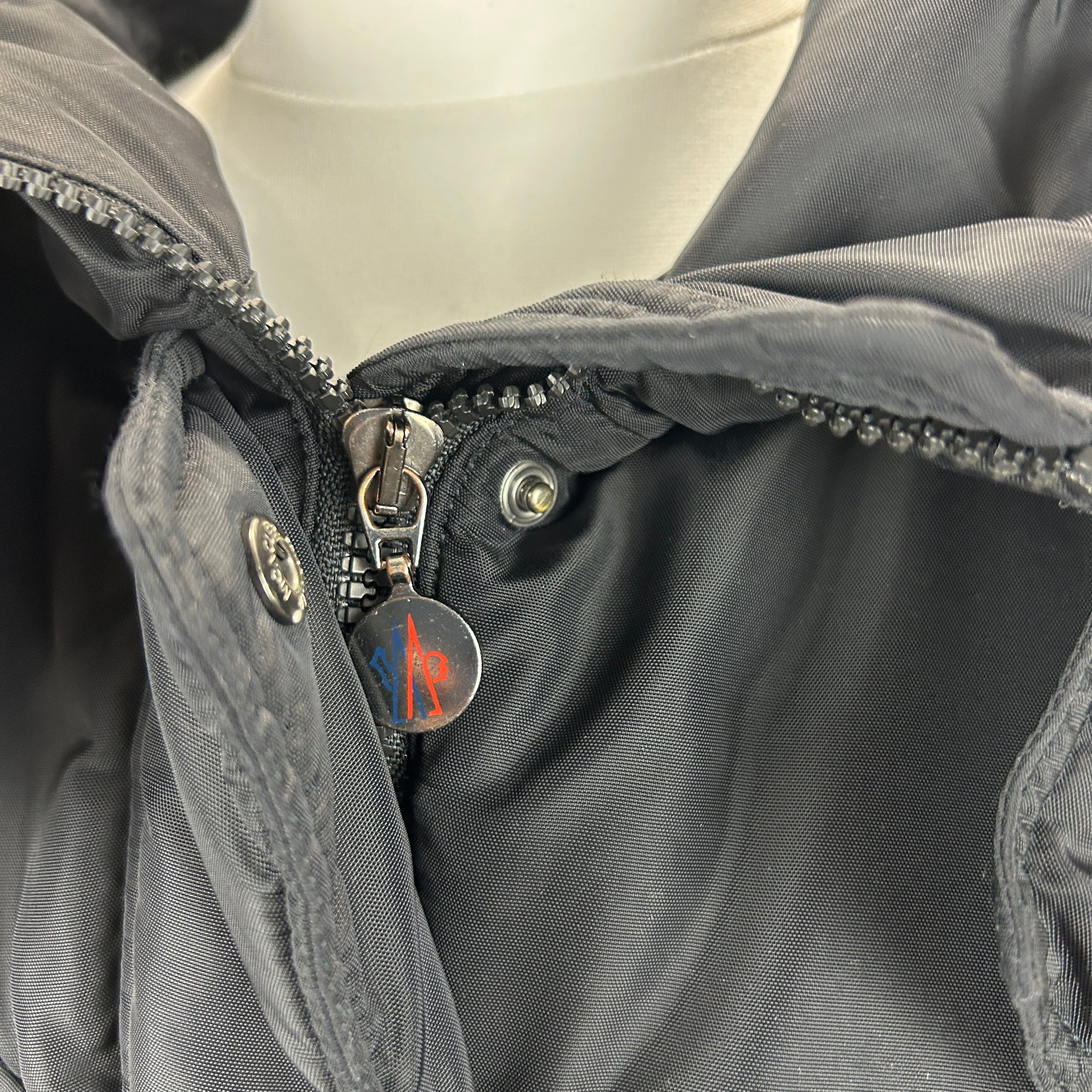 Moncler £1800 Black Phalangere Padded Coat M