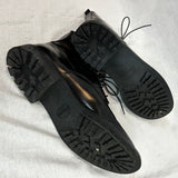 Church's £876 Black Leather Nanalah Work Boots 42