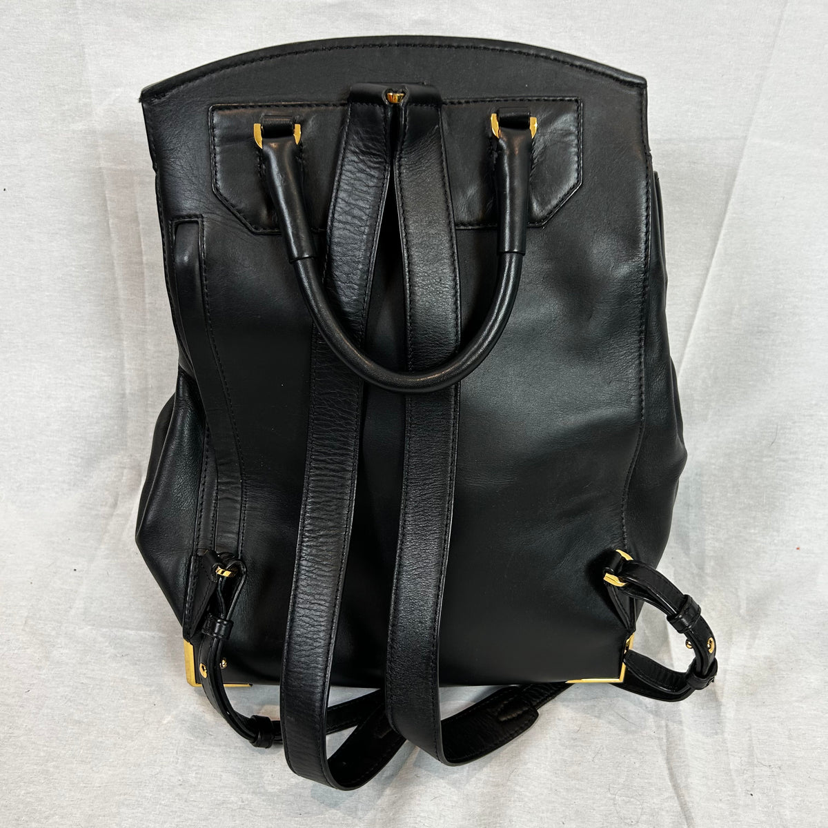 Alexander Wang Black Leather Backpack