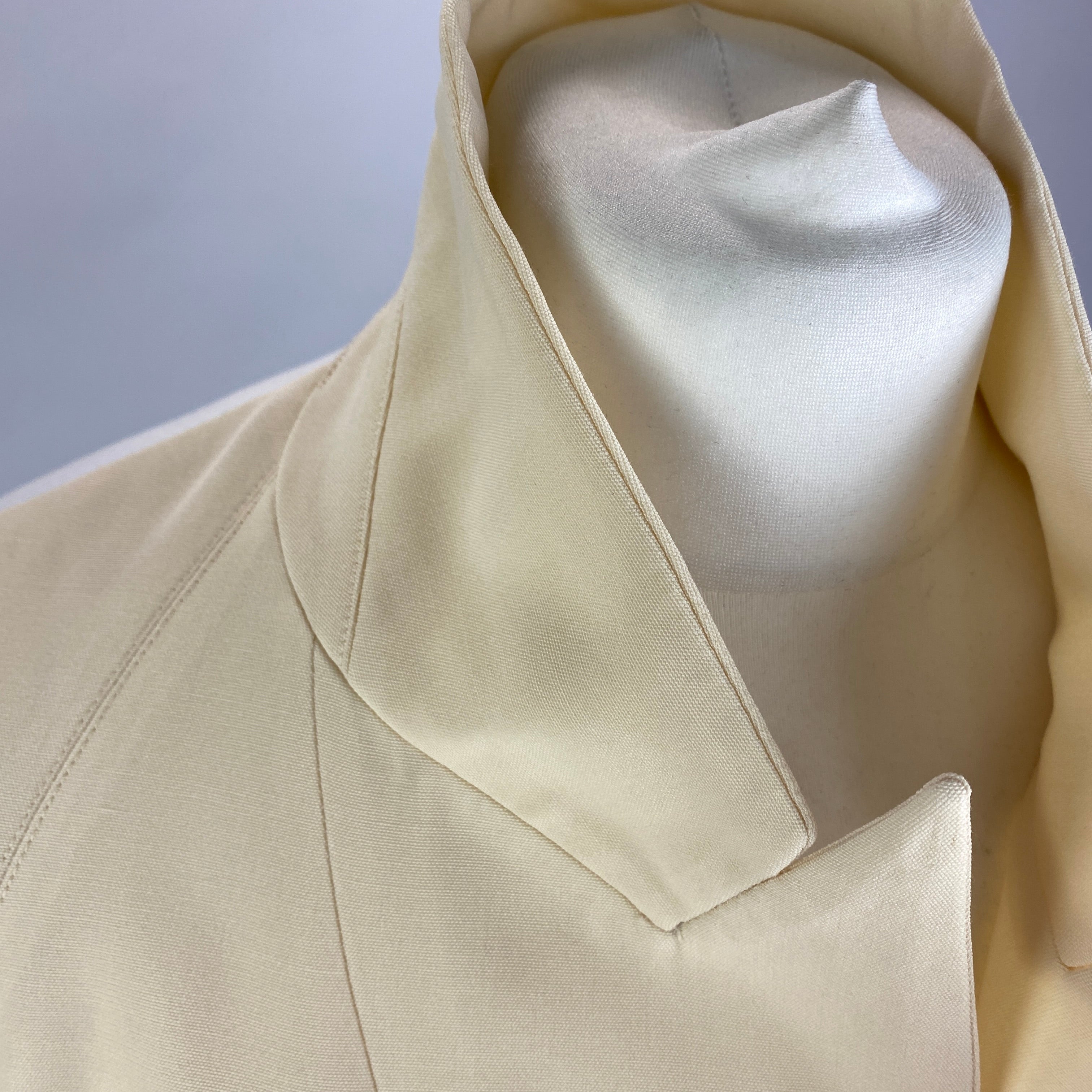 Jean Paul Gaultier x Lotta Volkova £1100  Double-Breasted Cutout Wool Blazer M
