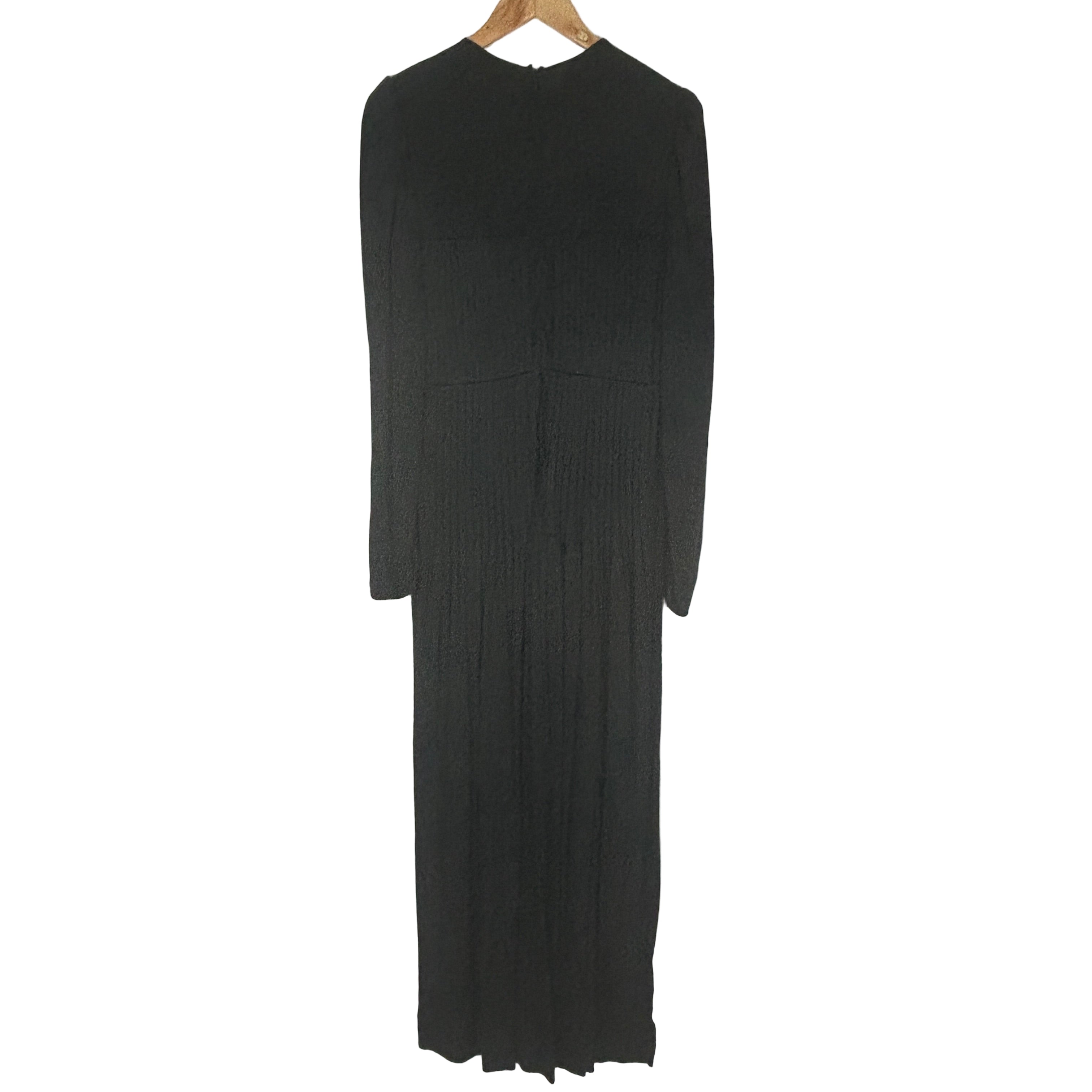 Farm Rio New £340 Black Slinky Knot Jumpsuit M