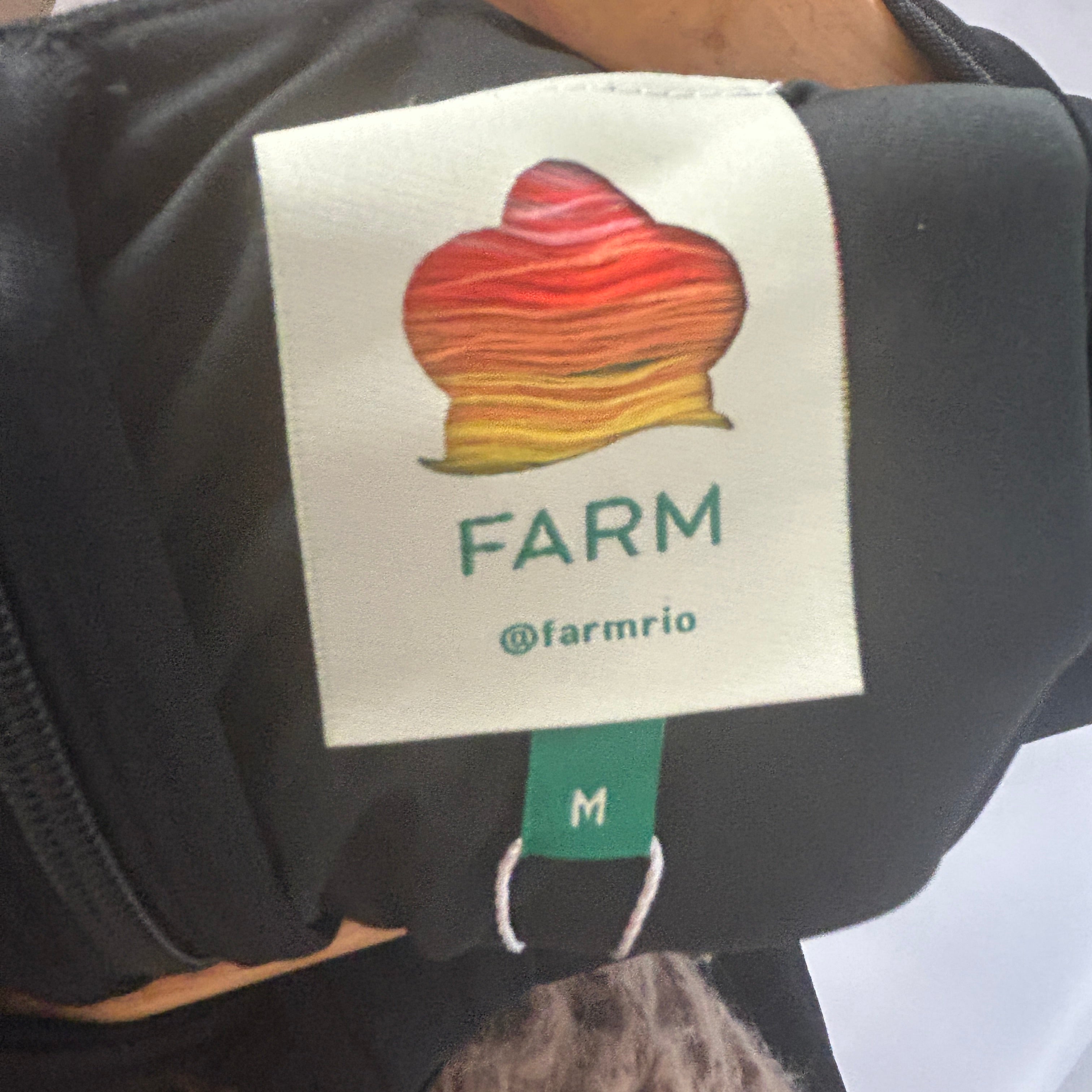 Farm Rio New £340 Black Slinky Knot Jumpsuit M