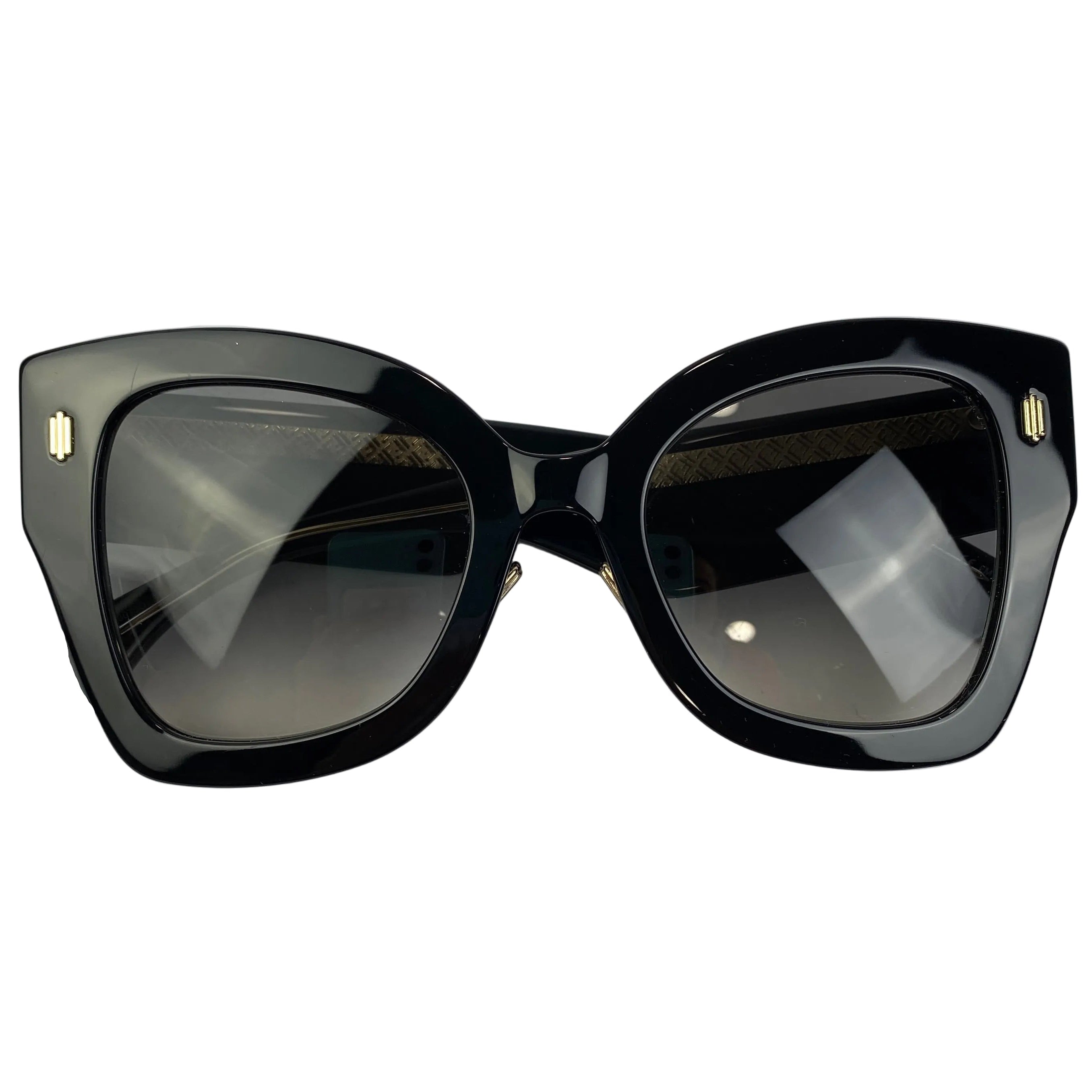 Fendi £270 Black Oversized FF0343/G/S 80790 Sunglasses