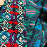 Figue Brand New $795 Beaded Silk Olatz Dress L