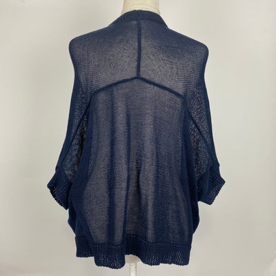 Ichi Antiquities New Navy Cotton Cardigan XS/S