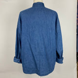 Pas De Calais Mid Denim Nehru Jacket XS/S/M