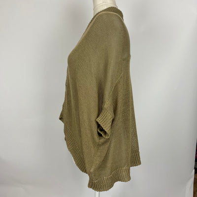 Ichi Antiquities New Pale Olive Cotton Cardigan XS/S