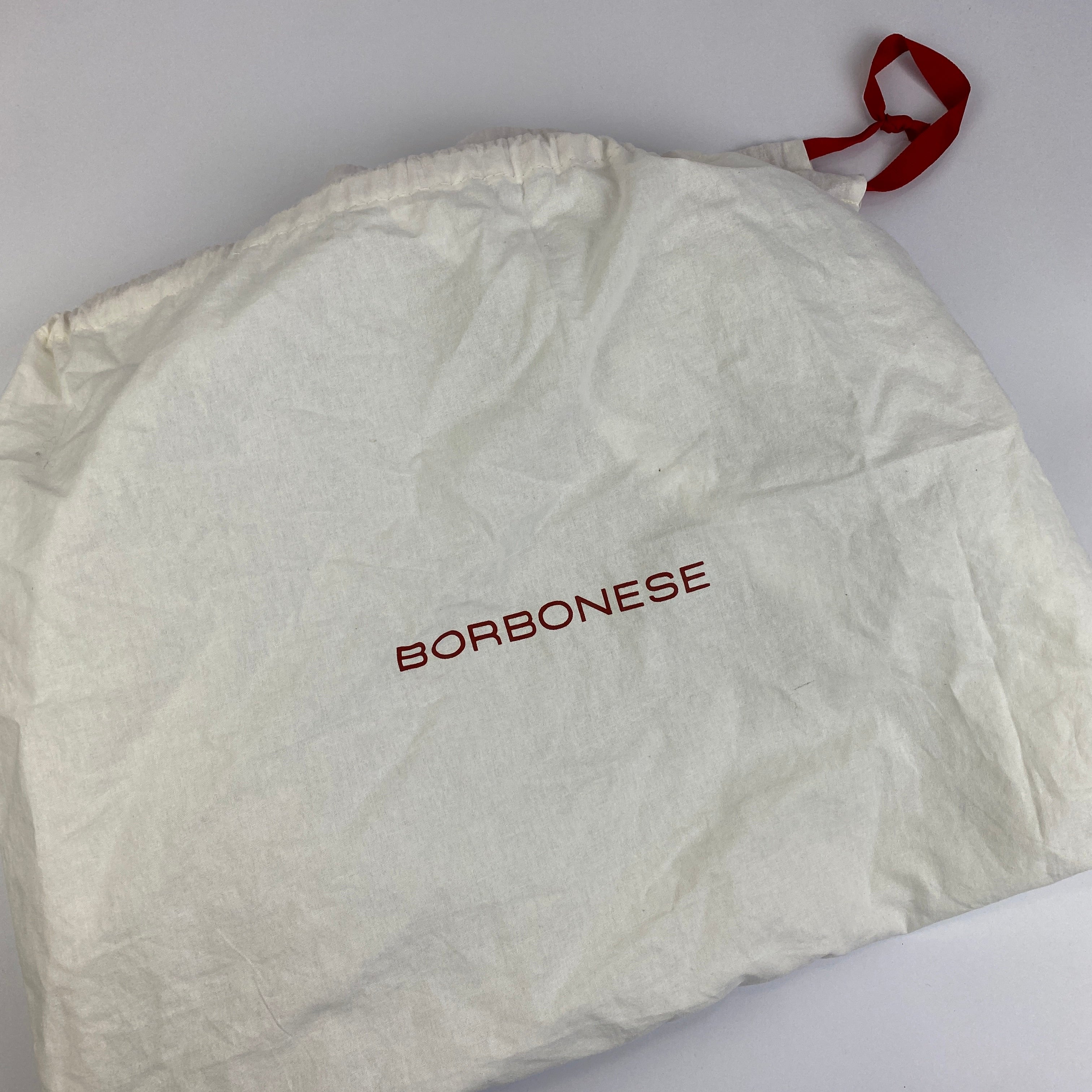 Borbonese New £235 Mushroom Print Nylon Luna Messenger Bag