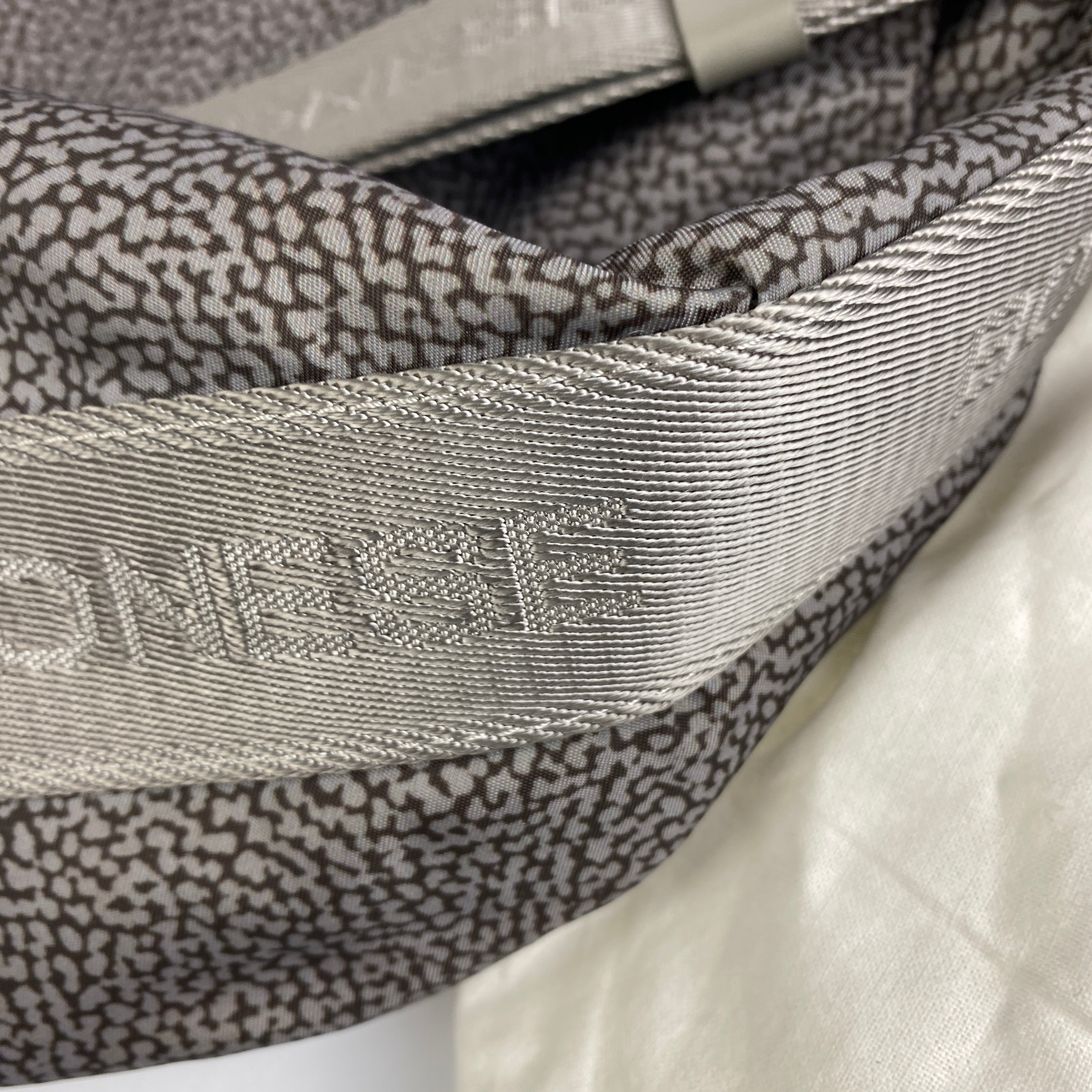 Borbonese New £235 Mushroom Print Nylon Luna Messenger Bag