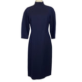 Ralph Lauren Purple Label £2830 Silk & Wool Buttoned Maxi Dress S