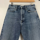 Agolde Mid Wash Straight Leg Jeans XS