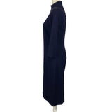 Ralph Lauren Purple Label £2830 Silk & Wool Buttoned Maxi Dress S