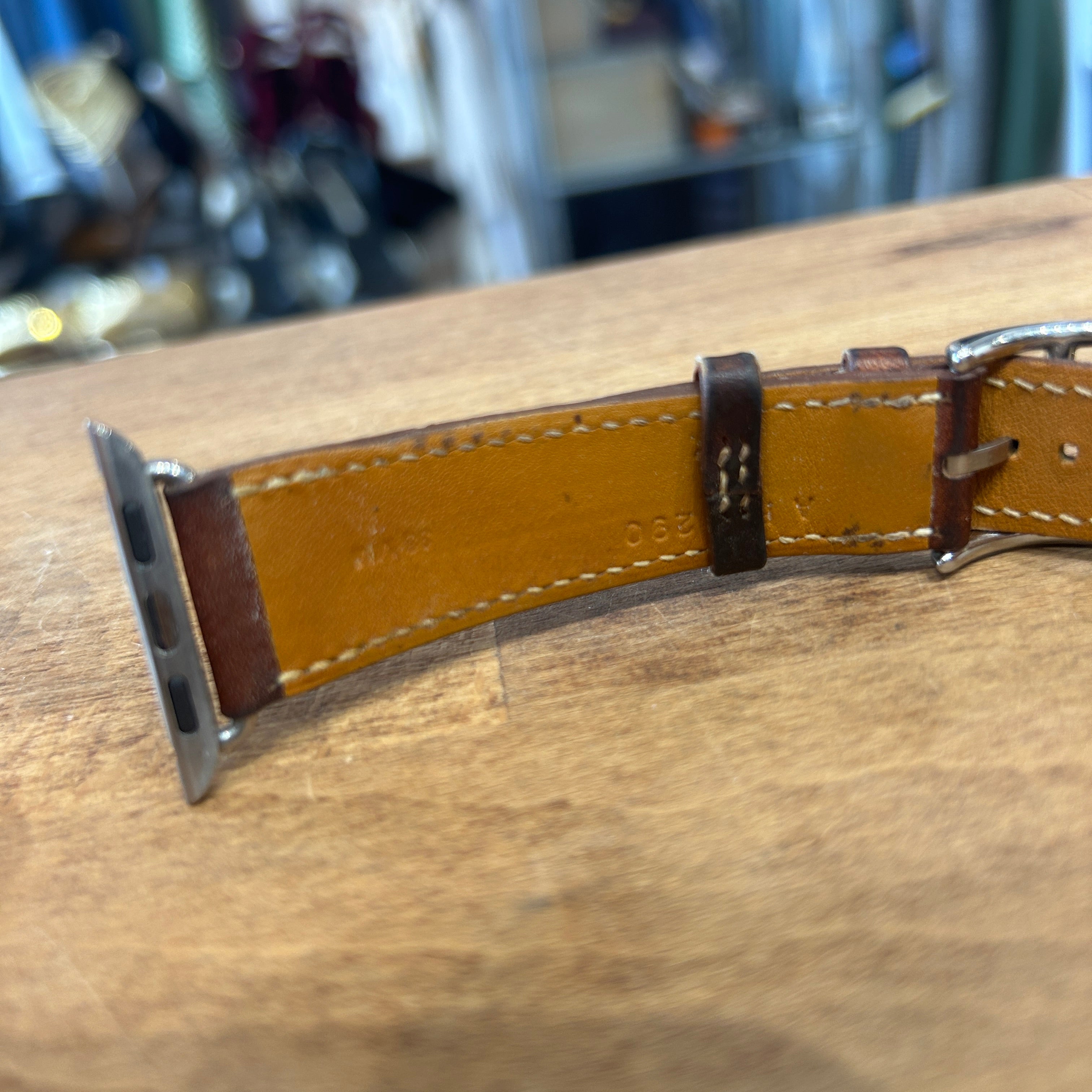 Hermès x Apple Double Tour Brown Calf Watch Strap 42mm