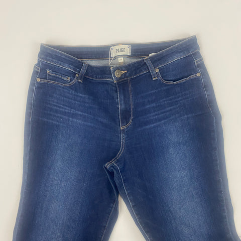 Paige £250 Mid Blue Denim Brigitte Stretch Jeans 29