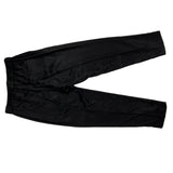 Pomandere New £300 Black Thick Satin Pull-On Pants XS