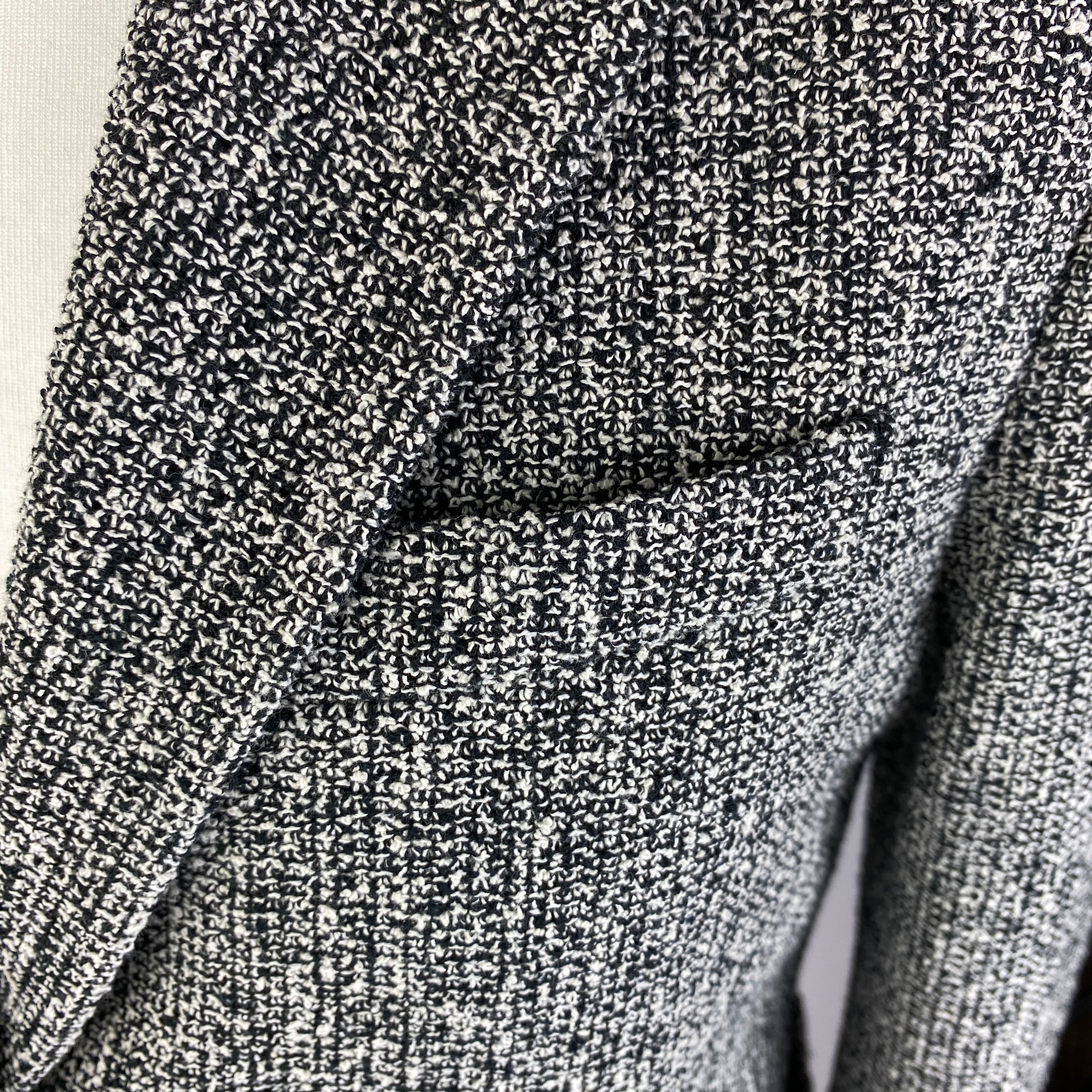 Harris Wharf Monochrome Weave Lightweight Blazer S