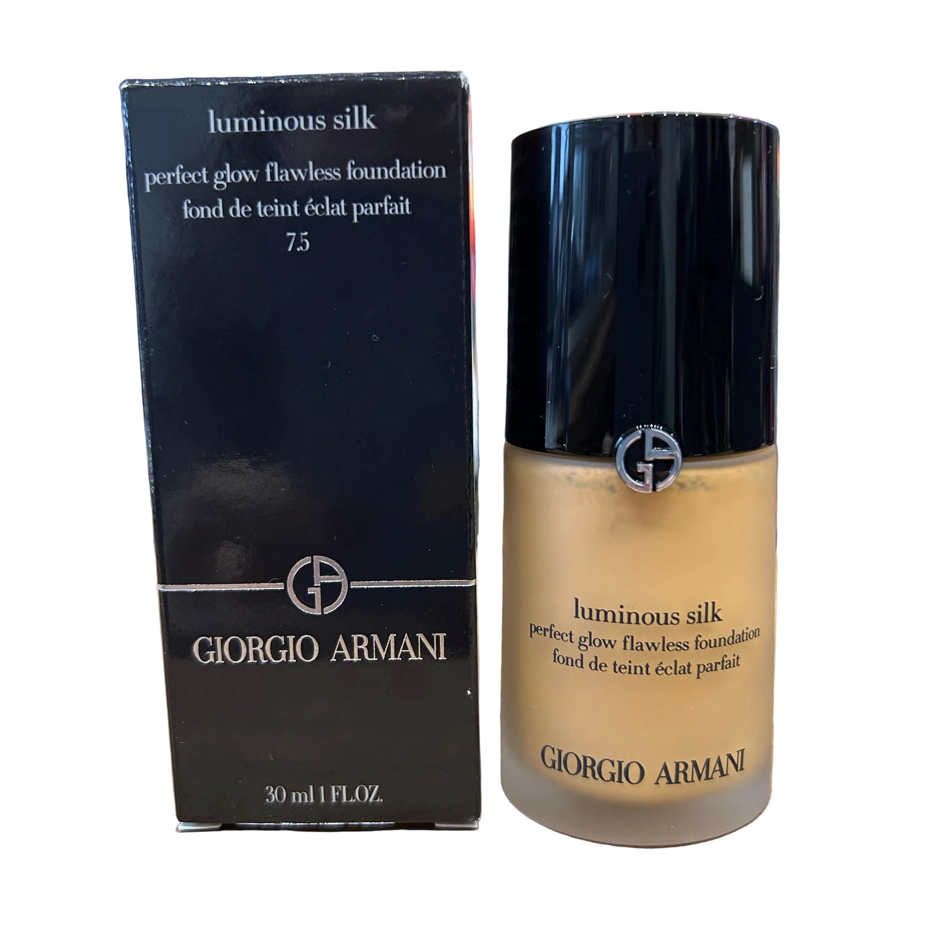 Giorgio Armani New £47 Luminous Silk Flawless Foundation 30ml - 7.5