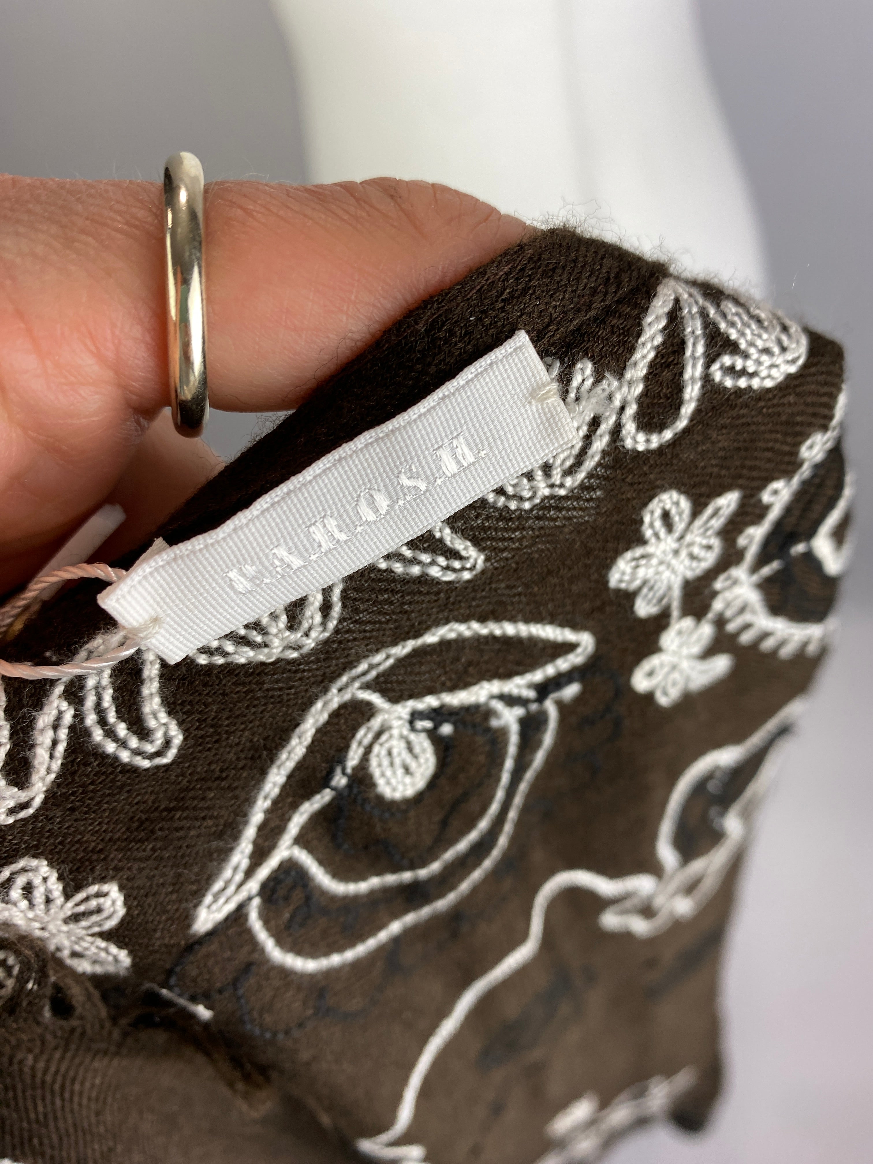 P.A.R.O.S.H. New £500 Embroidered Cashmere Jacket S/M