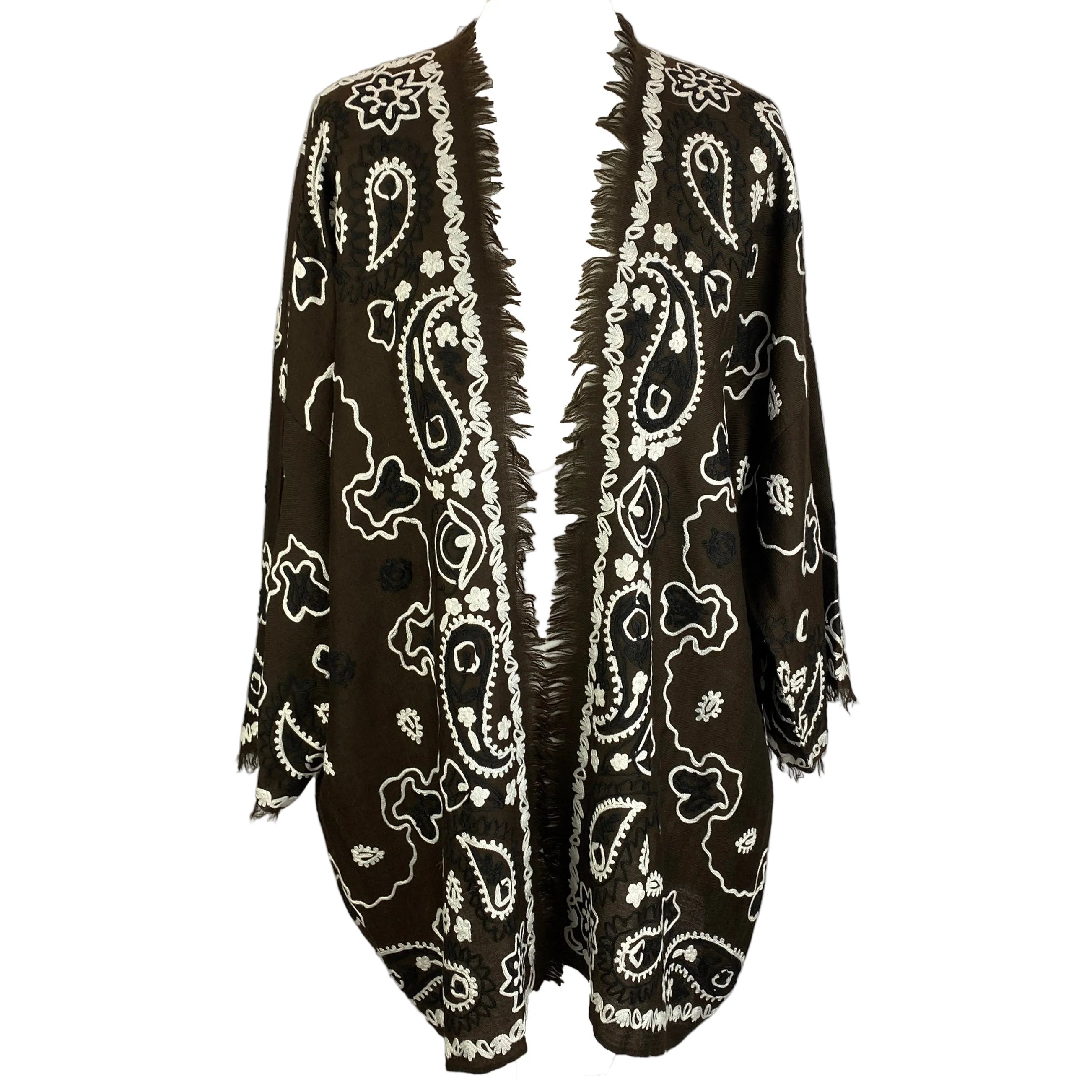 P.A.R.O.S.H. New £500 Embroidered Cashmere Jacket S/M