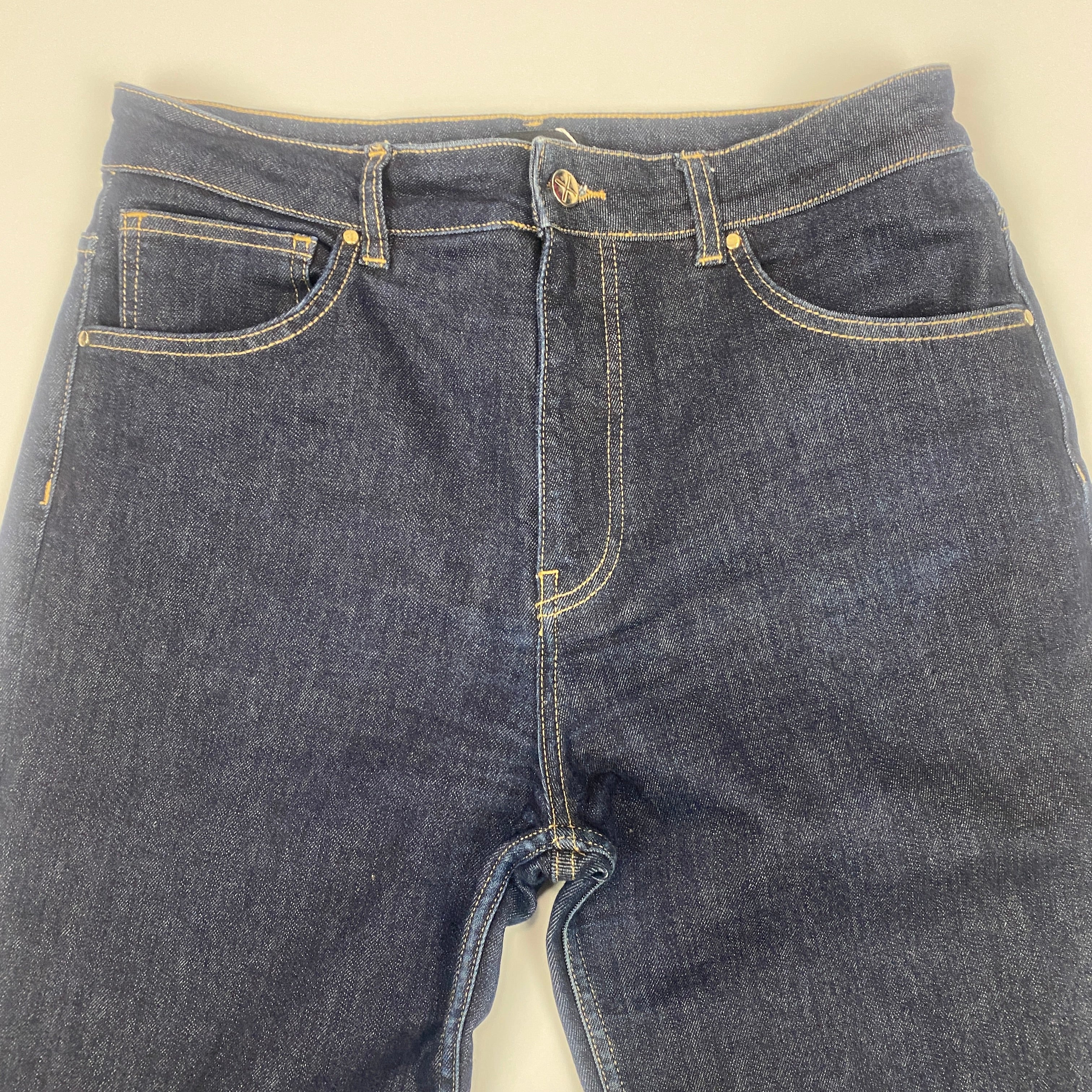 Me&Em Dark Denim Straight Leg Crop Jeans 30