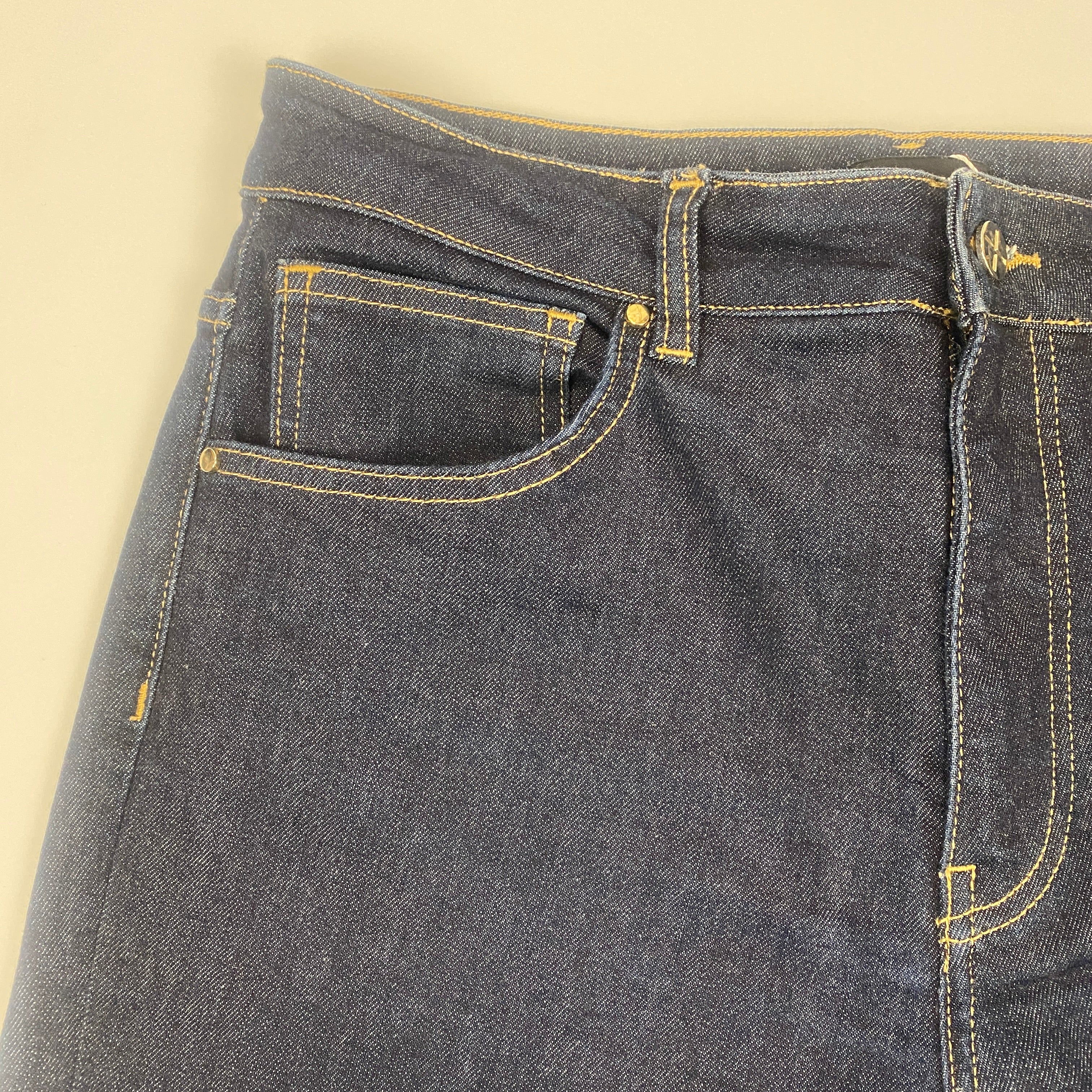 Me&Em Dark Denim Straight Leg Crop Jeans 30