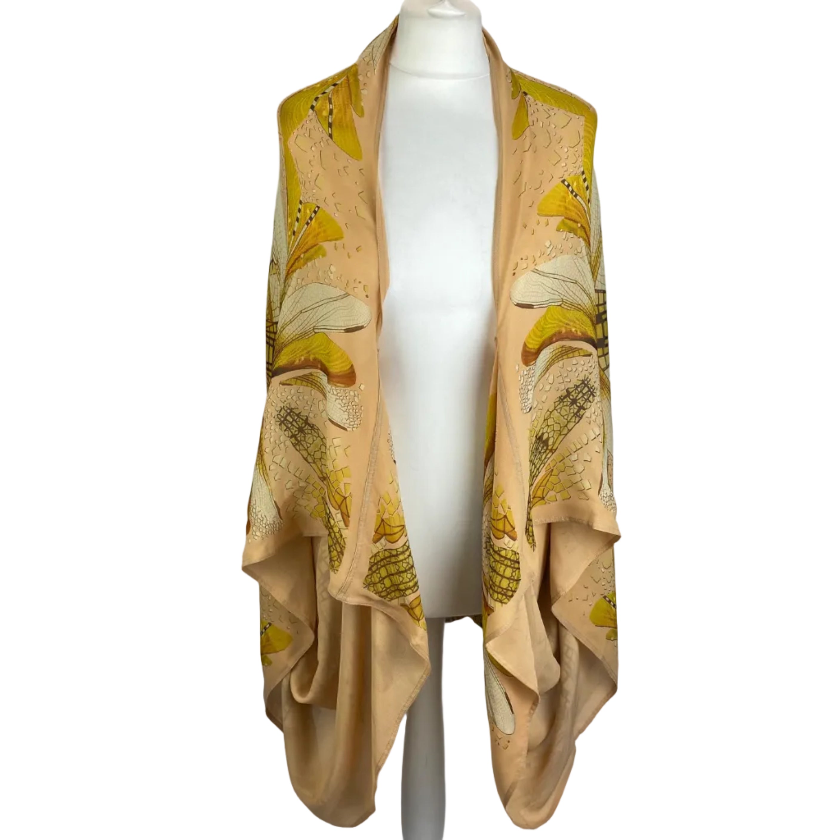 Alexander McQueen 2010 Platos Atlantis Silk Shrug Jacket