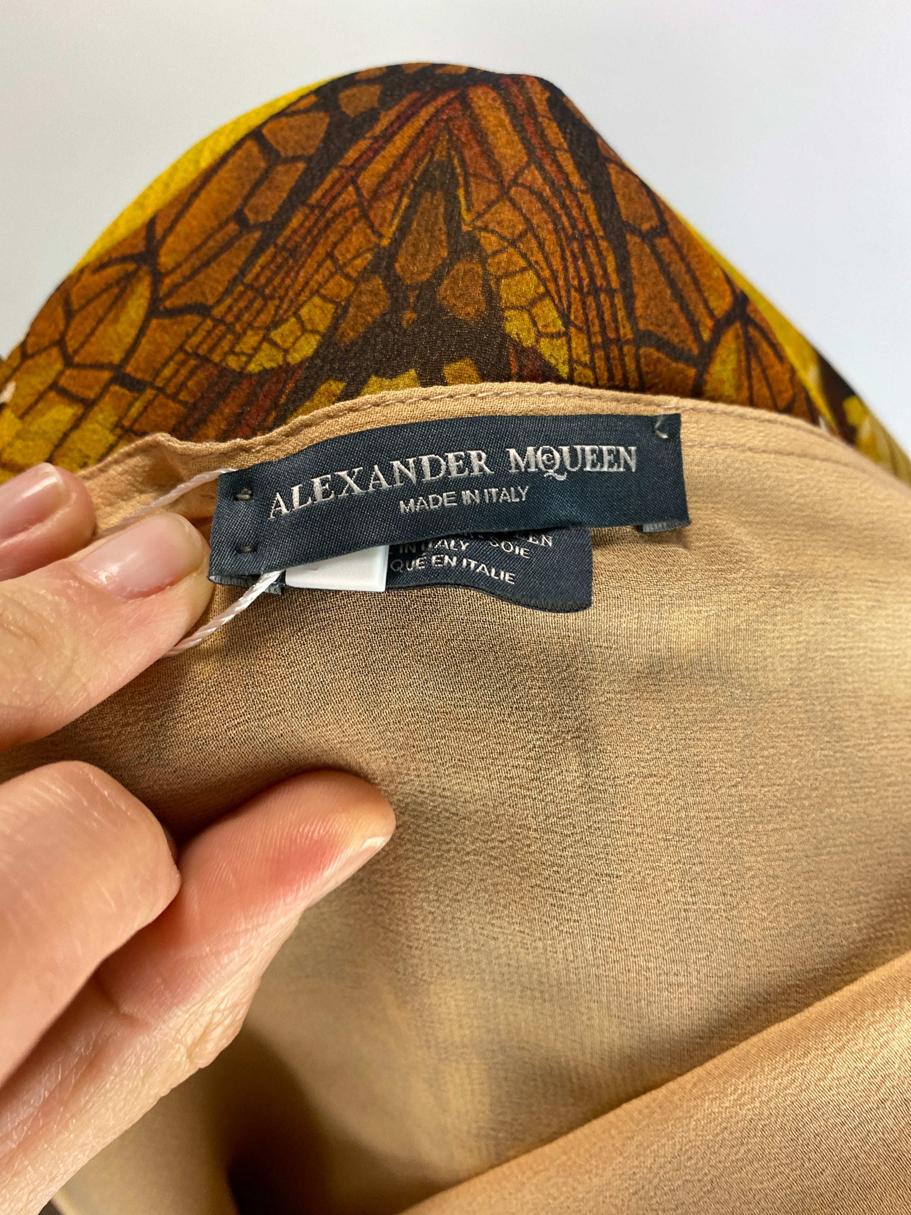 Alexander McQueen 2010 Platos Atlantis Silk Shrug Jacket