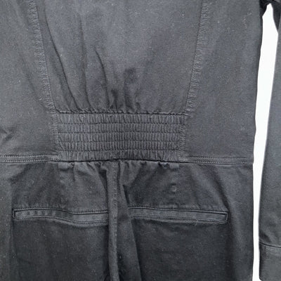 J Brand _£250 Black Arkin Zipper Jumpsuit_XS