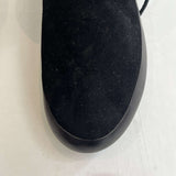 Isabel Marant Black Suede Lace Back Ankle Boots 39