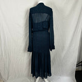 Isabel Marant Etoile Blue Printed Maxi Dress S