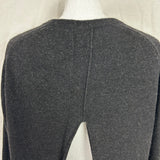 Isabel Marant Charcoal Split Back Knitted Jumper XS