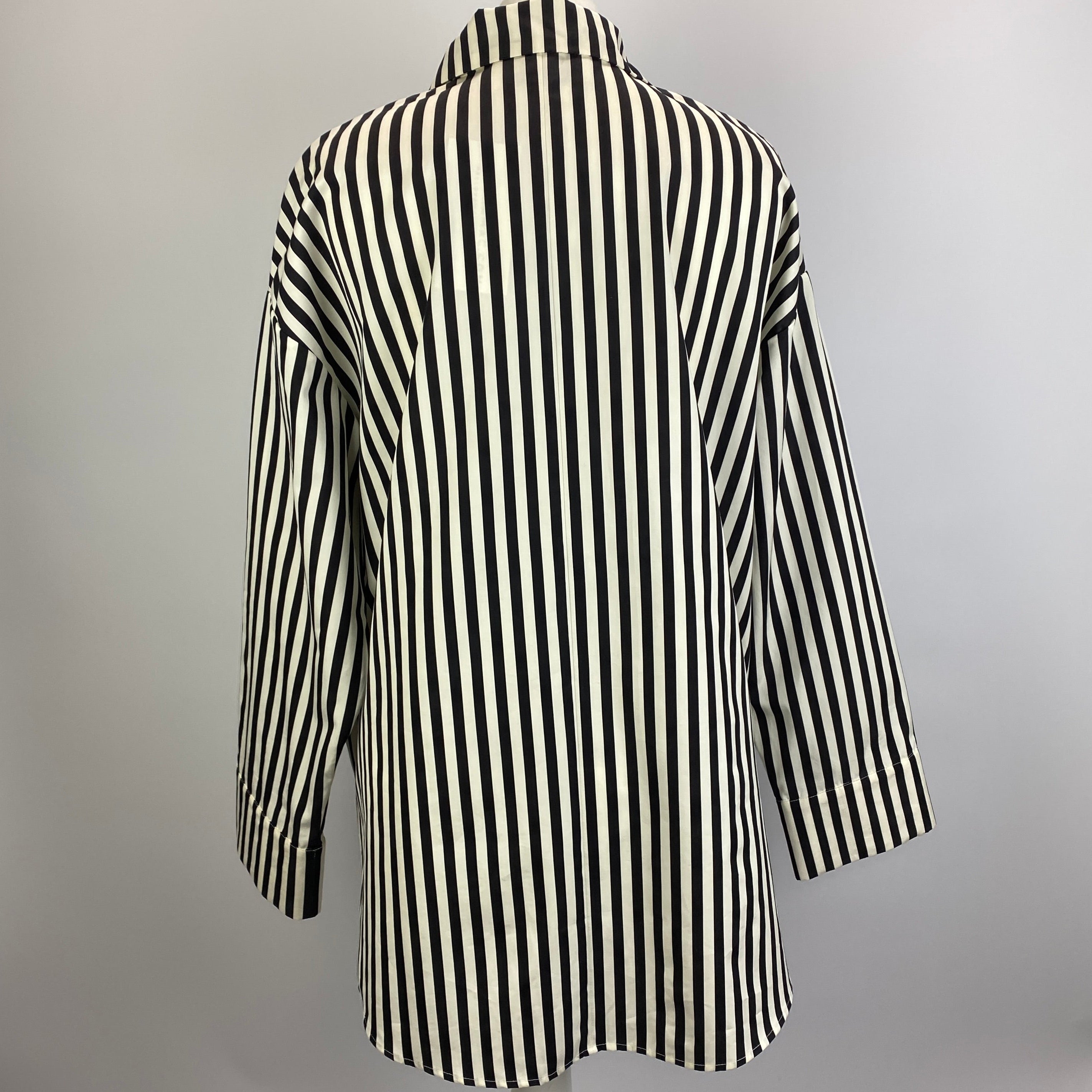 Tove New £365 Black Stripe Cotton James Tunic Top XS-L