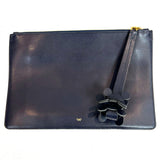Anya Hindmarch Blue Wallet Clutch Bag