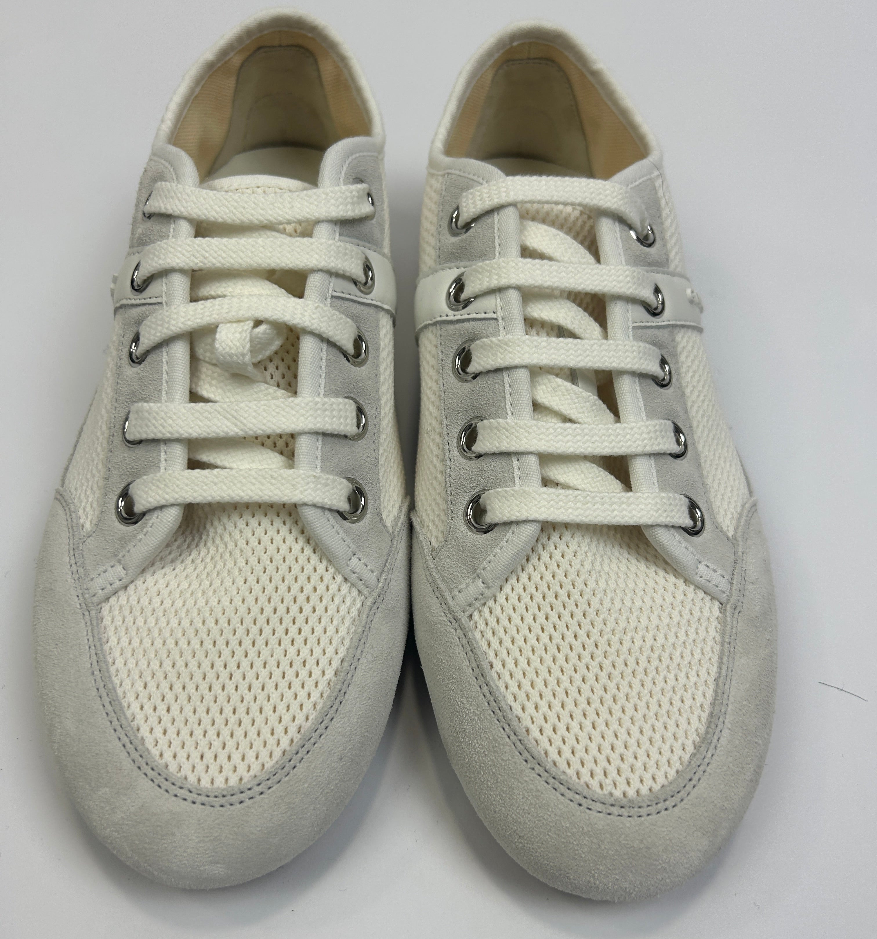 Givenchy New £490 Cream Slim Sneakers 41